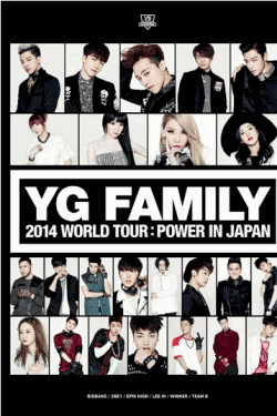 [DVD] YG FAMILY WORLD TOUR 2014 -POWER- in Japan