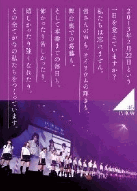 [DVD] 乃木坂46 1ST YEAR BIRTHDAY LIVE 2013.2.22 MAKUHARI MESSE