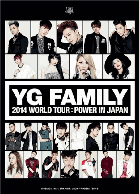 [DVD] YG FAMILY WORLD TOUR 2014 -POWER- in Japan