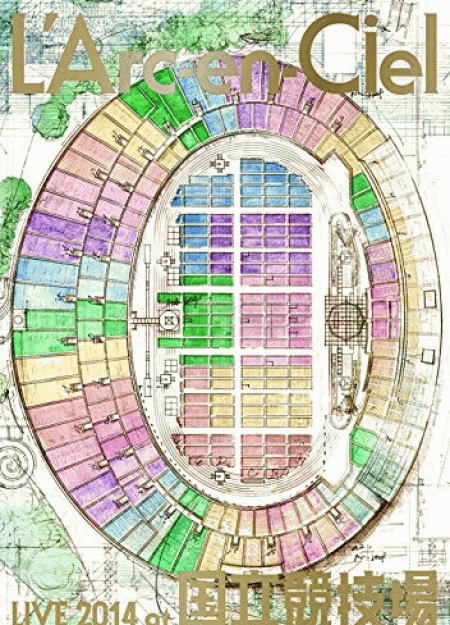 [DVD] L’Arc~en~Ciel LIVE 2014 at 国立競技場