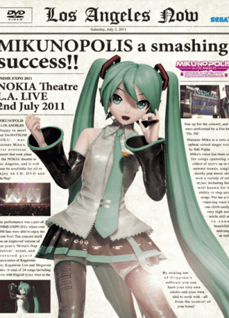 MIKUNOPOLIS in LOS ANGELES “はじめまして、初音ミクです”